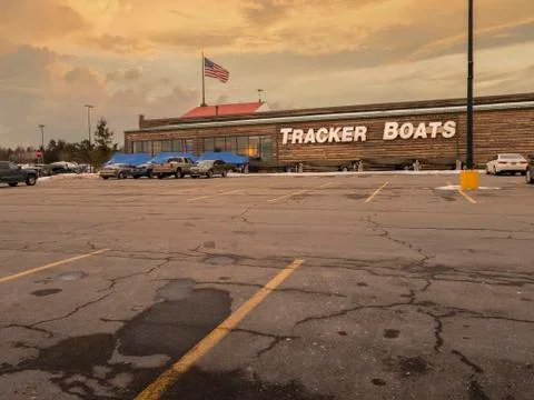Tracker Boat Center Stock Photos