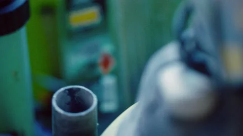 Tracking across tools and paint during construction of new home Stock Footage 165450511