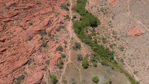 Tracking Drone Desert Stock Footage 149165313