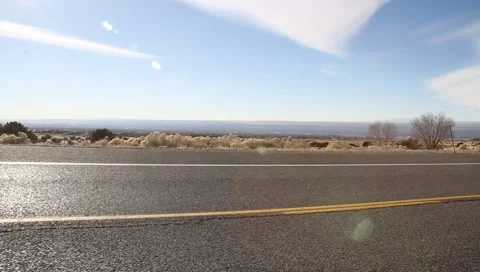 Tracking Highways Stock Footage 1001026