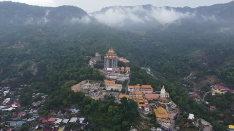 Tracking Kek Lok Si Temple Stock Footage 150304861