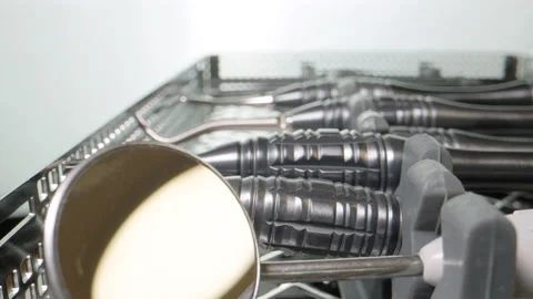 Tracking Macro Shot Dental Instruments Stock Footage 168367735