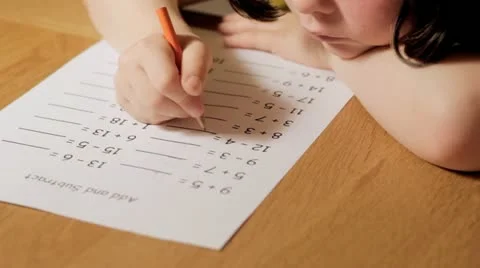 Tracking maths homework Видео 11897807