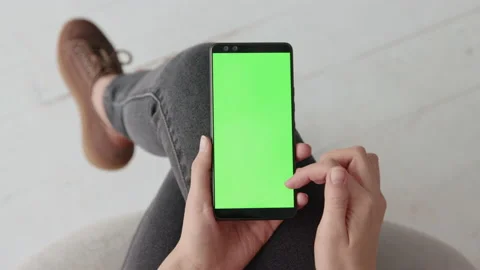 Tracking Mock-up for Watching Content Close-up. Modern Life of Sitting Caucasian Stock Footage 199477015