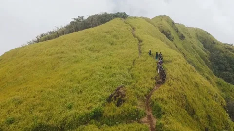 Tracking Mountain Drone Stock Footage 169500612