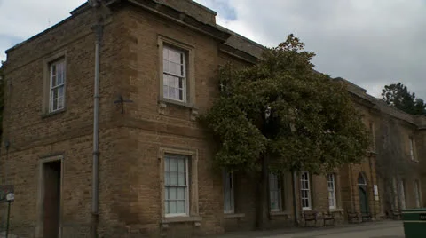 Tracking of a museum Stock Footage 25228795