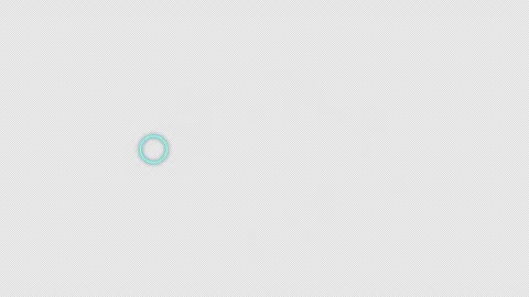 Tracking Point Glow HUD Circle Element for Modern Interface Motion Graphics Stock Footage 337761664