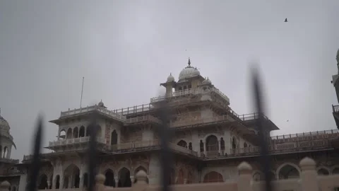 Tracking Shot of Albert Hall Museum 02 Stock Footage 311657067