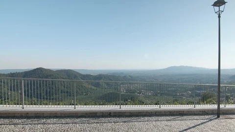 Tracking shot - Arrival at panoramic point near Santo Stefano - 4k Stock Footage 115507747