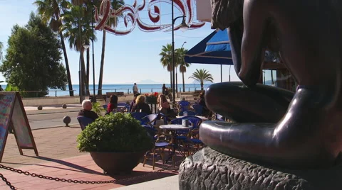 Tracking shot on Costa del Sol Vidéo 45223261