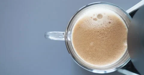 Tracking shot cup of espresso Vídeo Stock 135666057