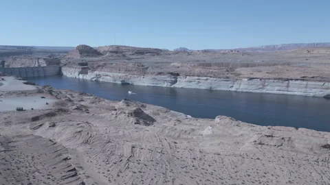 Tracking shot down the river Stock Footage 287515500