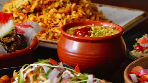 Tracking Shot of Food Plating Presentation Stock Footage 267873904