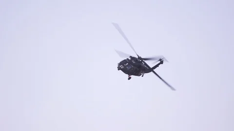 Tracking Shot Helicopter Stock Footage 92676319