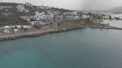Tracking shot of Montego Bay Video stock 335421607