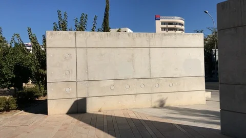Tracking Shot in Nicosia Stock Footage 92672115