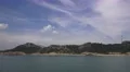 Tracking Shot Ocean Clouds Sky And Coastline Of Naoshima Island Japan 4K 4k or 4k+ Resolution