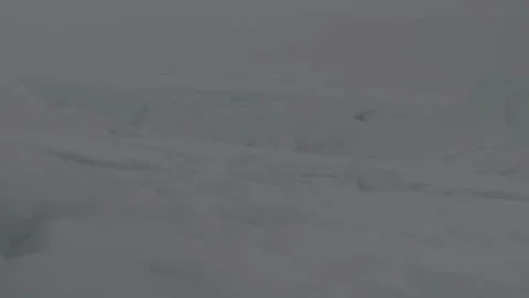 Tracking Shot Over Arctic Sea Ice – 4K Footage Stock Footage 314347019