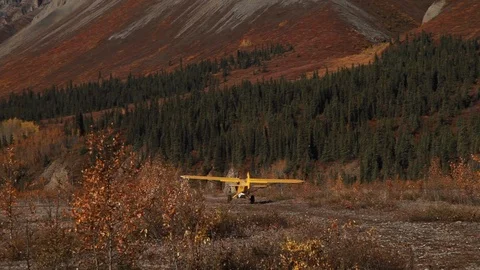  Tracking Shot Plane Takeoff Stock Footage 92677058