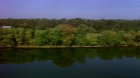 Tracking shot right to left of farm land 스톡 동영상 29804777