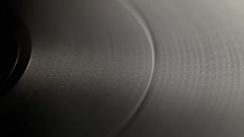 Tracking Shot of a Spinning Vinyl. Stock Footage 271157385