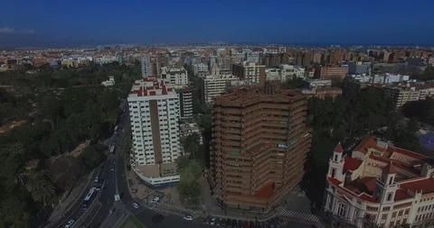 Tracking shot Valencia Stock Footage 125125276