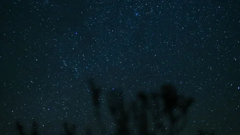 Tracking Starscape Time-lapse Stock Footage 293197838