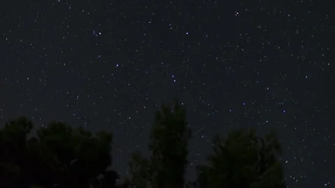 Tracking Starscape Time-lapse Stock Footage 293197897