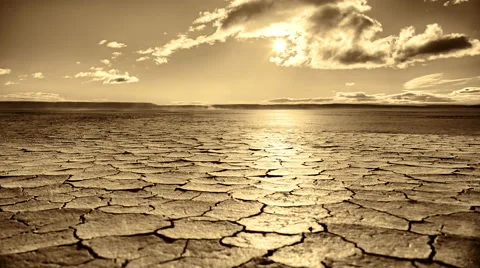 Tracking Sunrise Time Lapse across apocalyptic desert playa wasteland 스톡 동영상 60934248