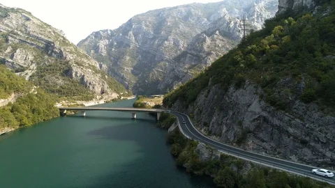 Tracking The White Vehicle Stock Footage 95754302