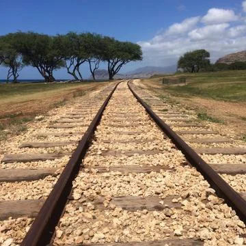 Tracks to the Beach Stock Photos