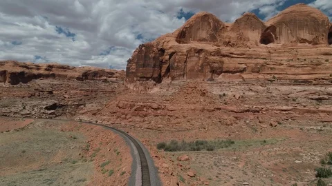 To the tracks Stock Footage 97307816