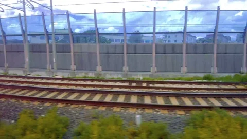 Tracks near. Stock Footage 108272484