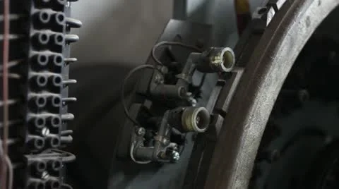 Traction Elevator Mechanism _1 Stock Footage 11026791