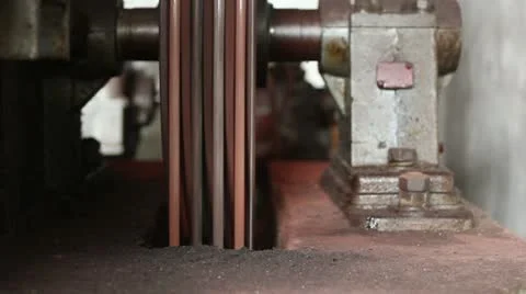 Traction Elevator Mechanism _4 Stock Footage 11027896