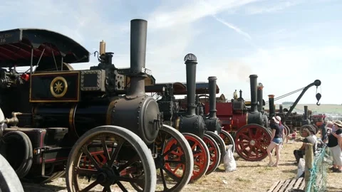 Traction Engine 1 動画素材 144122907