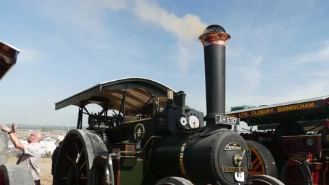 Traction Engine 2 Stock Footage
