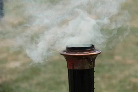 Traction Engine Chimney. Stock Photos