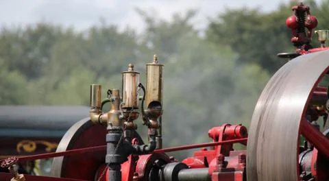 Traction Engine. 写真素材