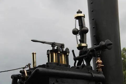 Traction Engine. Stock Photos