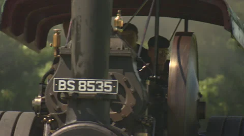 Traction Engines UK Stock Footage 32715463