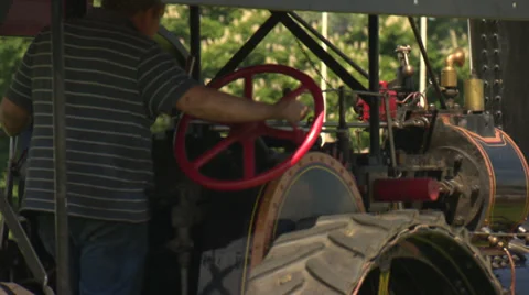 Traction Engines UK Stock Footage 32715488
