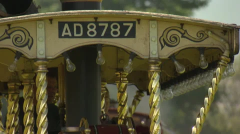 Traction Engines UK Stock Footage 32715551