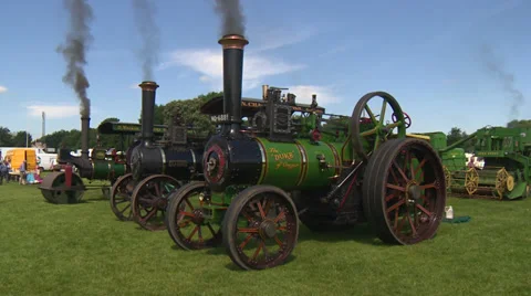 Traction Engines UK 動画素材 32716100