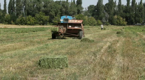 Tractor 6 Stock Footage 854517