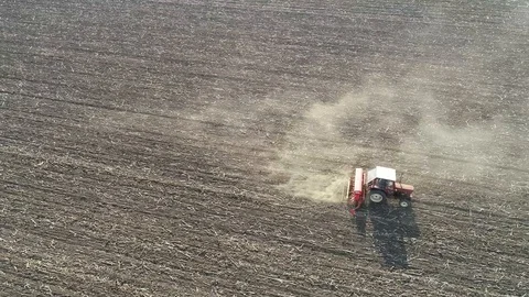 Tractor agriculture Stock Footage 99548080