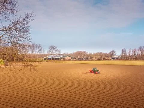 Tractor in Amsterdam Stock Photos