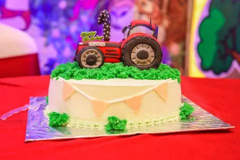 Tractor cake Stock Photos