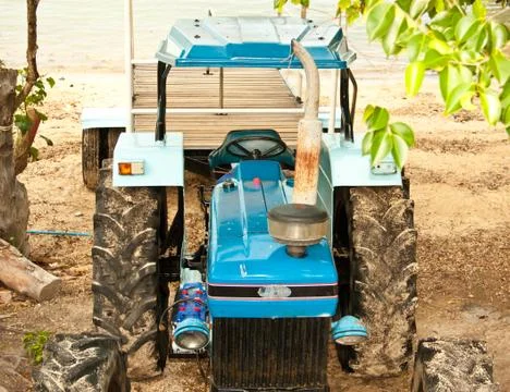 Tractor car Stock Photos