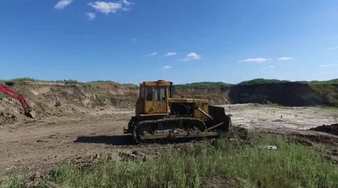 The tractor in career, editorial Stock Footage 66895771